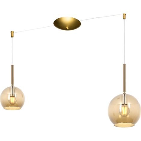 Lampadario classico top light future 1155 os s2 s mix am e27 led vetro pirex soffiato lampada soffitto