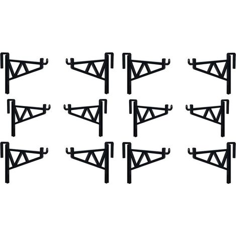 Paquete de 12 soportes para marcos de colmena, asa para marco, percha para apicultura, soporte para marcos de abejas, colgador de colmena, accesorio para herramientas (1/3)