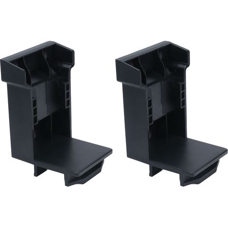 ABS-Wandhalterung für 2 Milwaukee M18 18V Lithium-Akkus, Montagehalterung für Elektrowerkzeuge, Wandaufbewahrungskoffer, 2er-Pack. (1/5)