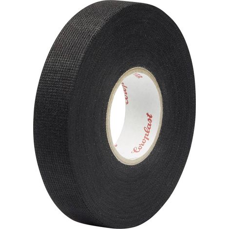 Coroplast 800 265984 Nastro in tessuto Nero (L x L) 50000 mm x 50 mm 1 pz.