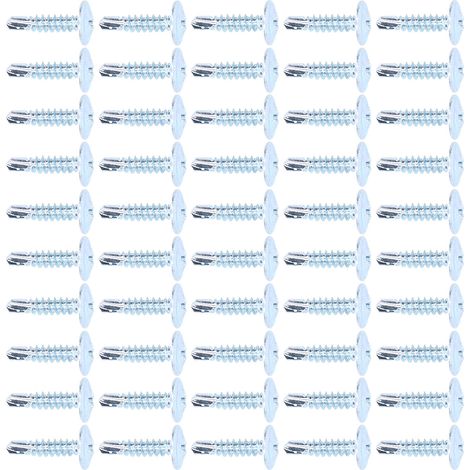 50-teiliges Set selbstbohrender Kreuzschlitzschrauben aus Kohlenstoffstahl (4,2 x 19 mm) zur Reparatur von Dachstuhlschrauben (1/5)
