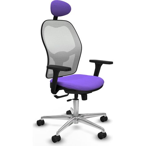 Chaise de bureau piqueras y crespo Jorquera noir bras ajustables (1/2)