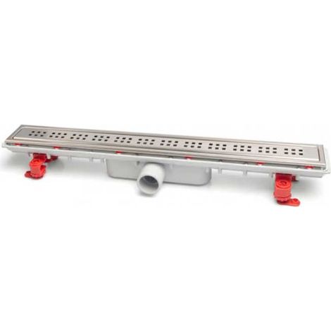 Canaleta Slim Jimten Linnum S-651 – Altura Reducida con Sifón Extraíble y Variedad de Rejillas Tamaño: 65 cm