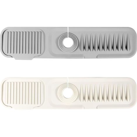 2 x silicone tap mats, splash protection for sinks (1/5)