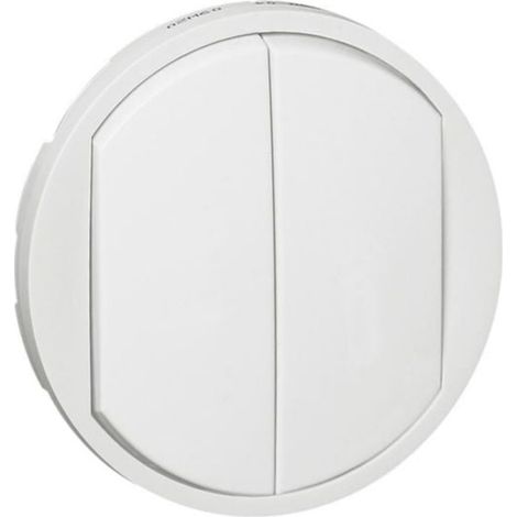 Enjoliveur Céliane Double Plaque De Finition Pour Interrupteurs Doubles - Legrand