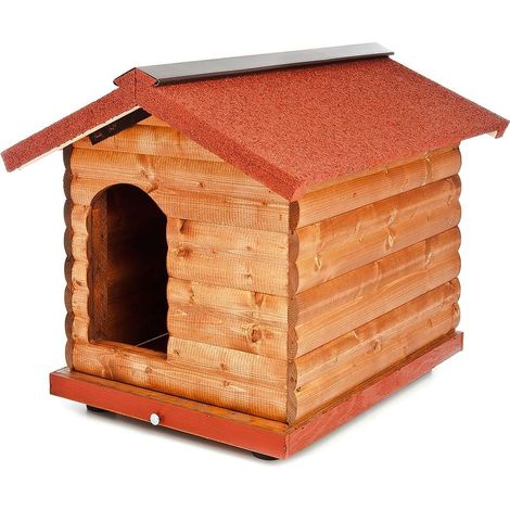 Cuccia da esterno modello Tronchetto per cani : XS (1/3)