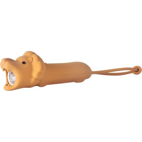Lampe torche LED rechargeable pour enfants, en silicone mignon avec un imprimé animal, 2 modes d'éclairage et un mode nuit réglable. - AquaForge (1/5)