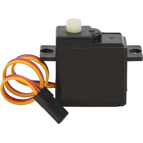 Mini servo RC à engrenages en plastique numérique pour camion RC WPL D12 - Pièces de mise à niveau (1/5)