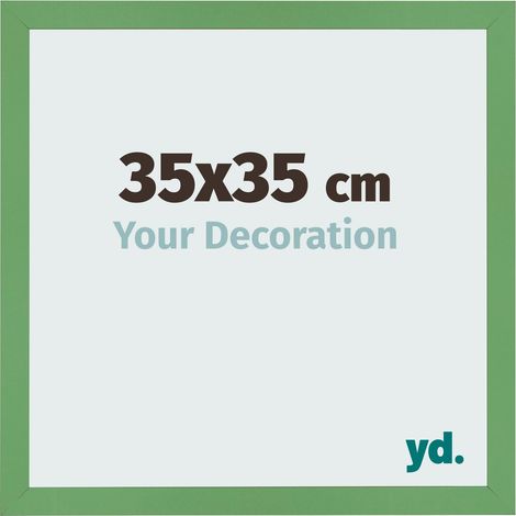 yd. - Cadre photo 35x35 - Vert - MDF - Bologna