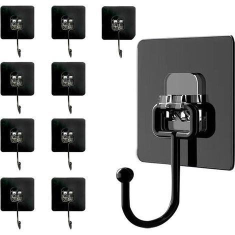 Réveil numérique à double alarme – Volume et luminosité réglables – Écran LED multicolore avec veilleuse – Fonction snooze et sauvegarde de la mémoire – Noir (1/5)