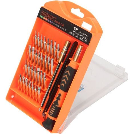 Kit de tournevis de précision 33 en 1, mini tournevis pour lunettes, téléphone, PC, montre, tablette, appareil photo, jouets (1/4)