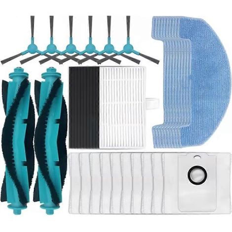 Filtre pour aspirateur brosse pour aspirateur Filtre de brosse pour aspirateur filtre de 38PCS 2499 Ultra Home Titanium Advanced / Atvel R80 Aspirateur Main Side Brosse Serpillière Filtre Sac à poussi (1/5)