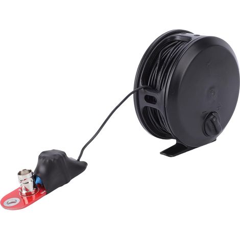 Antenne HF ondes courtes 3-30 MHz, portable, à enrouleur manuel, bandes 40 m, 20 m, 15 m et 10 m, balun de niveau en V inversé (1/5)