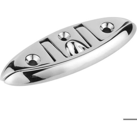 Taquets pliants marins en acier inoxydable 316 de 12,7 cm, matériel de pont de quai robuste