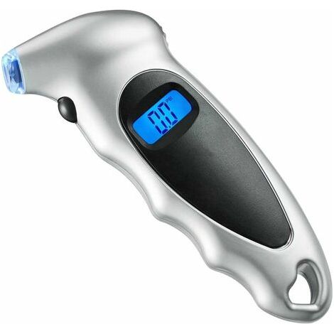 Manomètre numérique de pression des pneus 10 bars, pour voiture, vélo, VTT et moto. (1/3)