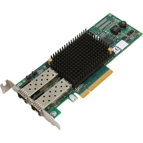 Carte adaptateur PCIe LPE12002 R7WP7 8 Gb SFP+ à double port SFP+ et faible latence pour la transmission de données FC (1/5)