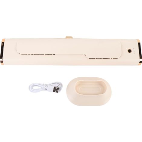 Petit Ventilateur Tour USB, Rechargeable, sans Lame, pour Bureau (1/5)