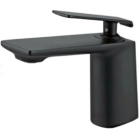 ROBINET DE LAVABO SUR PLAGE 044 EN LAITON GUN BLACK COLLECTION PERMESSE