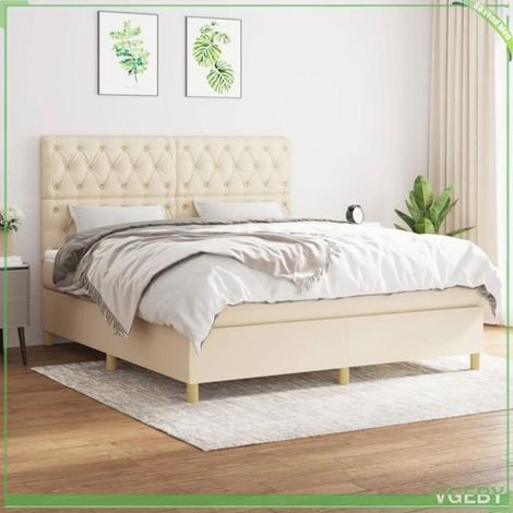 Sommier à lattes avec matelas - 3142590 - 160x200 cm - Soutien ferme - Tête de lit réglable (1/5)