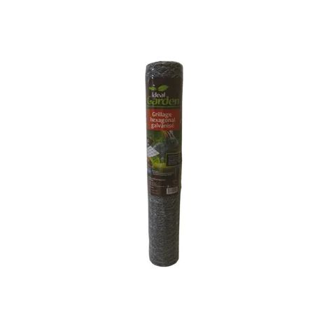Rete esagonale zincata 25mm - 1x3m