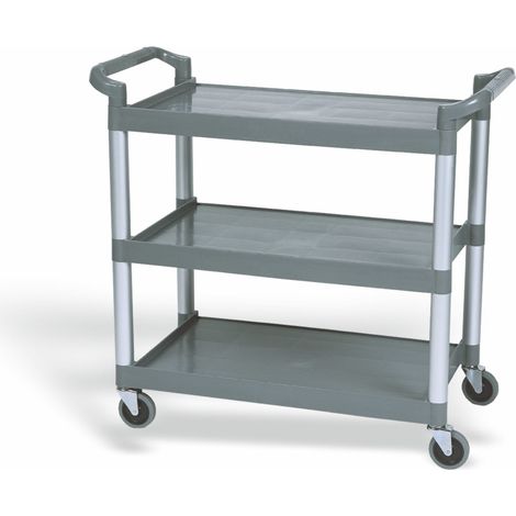 Chariot de Service 3 Niveaux en Aluminium - Pujadas