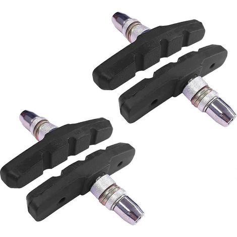 Convient pour 4 plaquettes de frein de vélo, 2 paires de freins symétriques de type V de 60 mm, compatible avec les freins sur jante SRAM pour vélos, VTT, vélos de ville VTC - SNNGV [db] (1/4)