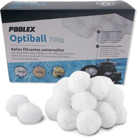 Optiball balles filtrantes universelles 700 g en carton (1/4)
