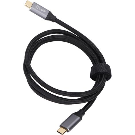 Câble USB-C 10Gbps Charge Rapide 100W 4K 60Hz pour PC et MacBook (1/5)