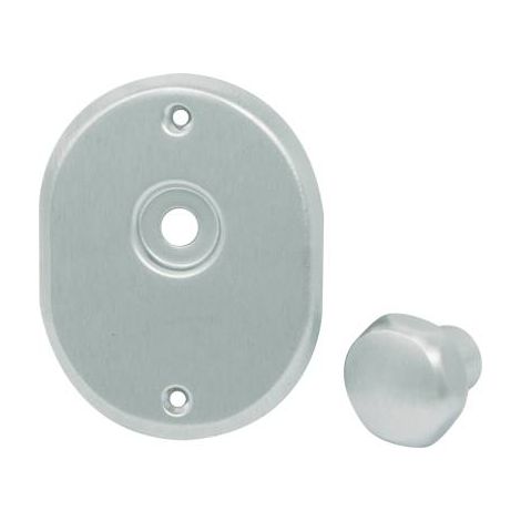 MOSTRINA E POMOLO X CILINDRO + PERNO 331L CIPIERRE • MM 90X70 CROMO SATINATO
