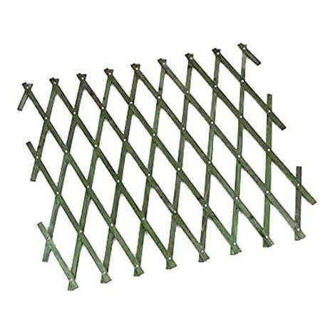 Heavy Duty Plant Support Wooden Expanding Trellis for Climbing Plants Garden Decoration Outdoors Extend or Shorten Support Climbing Plants Easy Installation Wall Mount (Green 1.8x0.3m) (1/3)