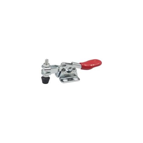 Morsetto a leva GH-201 per lavorazione del legno, inclinazione orizzontale, sgancio rapido, per banco da lavoro, capacità 27 kg, utensile per lavorazione del legno, 1 pezzo - Crezuo