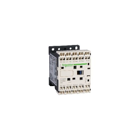 TeSys CA4K - contacteur - 3F+1O - instantané - 10A - 24Vcc  - CA4KN313BW3