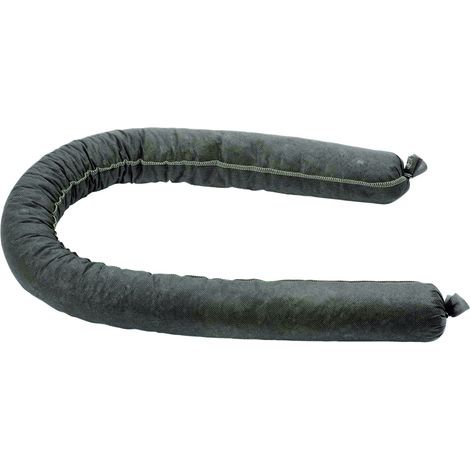 Sodise – Boudin absorbant tous liquides 80x1200mm – Capacité d'absorption 5,3L – Pour déversements accidentels – 8384