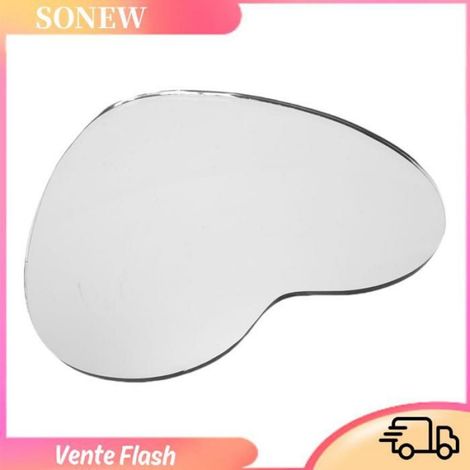 Rétroviseurs convexes pour angles morts de voiture, accessoires de rétroviseur réglables sans bords en forme de cœur pour camions (1/4)