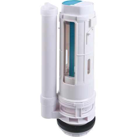Vanne de chasse d'eau double pièces de rechange pour toilettes 29 cm de hauteur (1/5)
