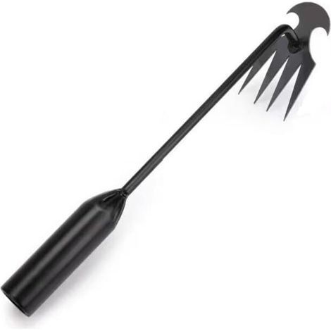 Outil de Jardinage, Désherbeur à Main Outils, Desherbeur Manuel Inoxydable, Extracteur de Désherbage, Arrache Mauvaise Herbes Jardinage, pour Enlever Racines Mauvaises Herbes (1/5)