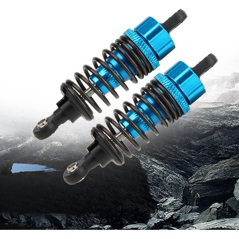 Amortisseur réglable à bain d'huile pour voiture télécommandée HPI RS4 Sport 3 1/10 (Bleu 114435B) (1/5)