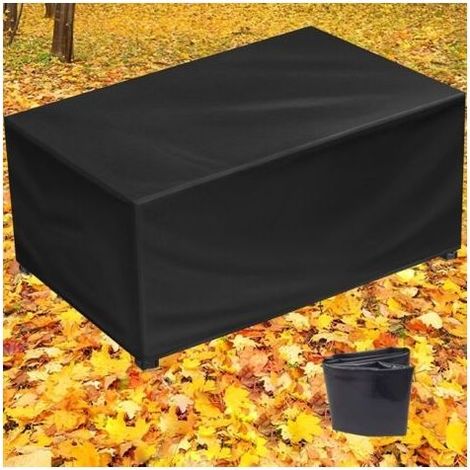 Housse De Protection Salon De Jardin 200x160x70cm Bache Salon De Jardin Exterieur Impermeable 420d Oxford Tissu Anti-UV Anti-Poussière Bache Table Ext (1/5)