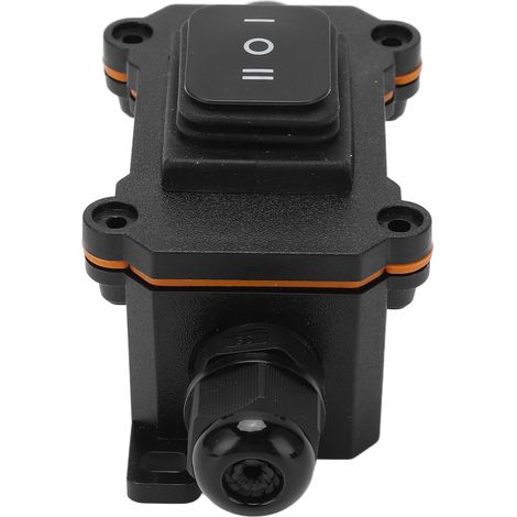 Interrupteur à bascule 3 positions ON/OFF/ON 12 V 16 A étanche IP68 universel pour voiture, bateau, navire et camping-car (1/5)