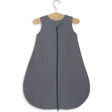 Gigoteuse arrondie en mousseline pour enfant S 0-6 mois été TOG 1.0 - anthracite (1/5)