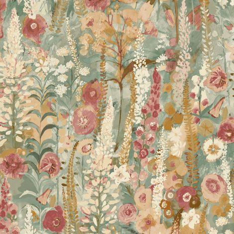Vliestapete - Inia - Bunt Blumen Floral Grandeco - A74603 (1/5)