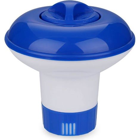 Diffuseur Chlore Piscine, Flotteur Piscine pour Galets et Granules, Flotteur Chlore Piscine, Piscine Chlore Flottant 5 Pouces (1/5)