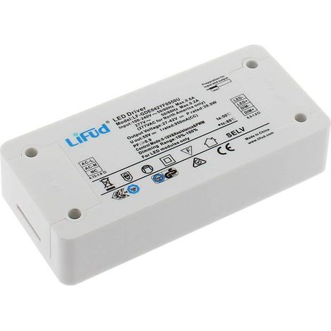 Driver de LED LIFUD DC27-42V/44W/1050mA, Dimmable 0-10V