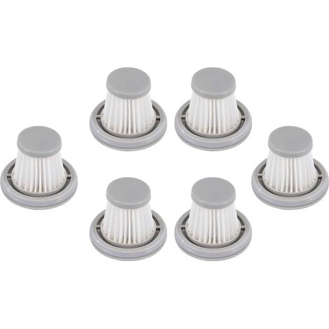 Filtre de 6PCS HEPA filtre de Handy Aspirateur Home Car Mini Wireless Lavable Filtre pièce détachée Access (1/5)