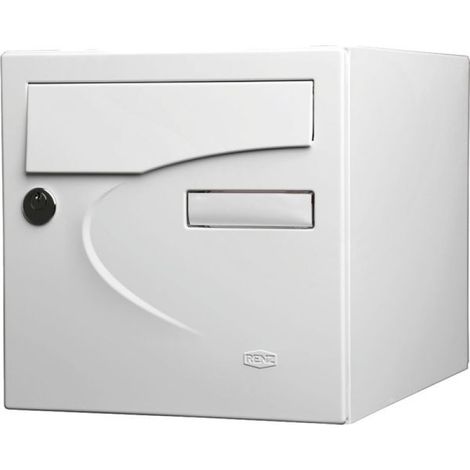 Briefkasten Präferenz, 1 Tür Weiß 9016 - Renz