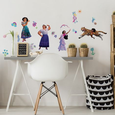 Stickers repositionnables Disney Encanto multi-éléments 23 x 43 cm (1/5)