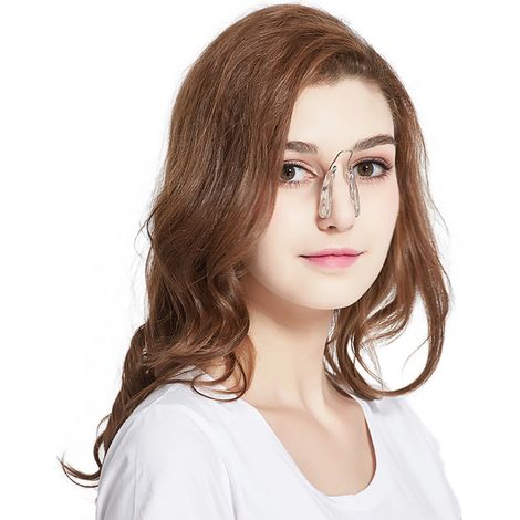 Pince de nez en silicone pour redresser et rehausser la forme du nez (1/5)