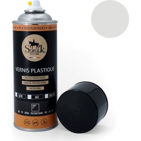 Pintura plástica (aerosol) - SOFOLK - SOFOLK - Gris claro mate - 400 ml - Interior y exterior (1/2)