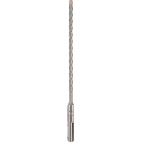 kwb HB4X SDS Plus Hammerbohrer, 210 mm, Ø 6 mm (Hartmetall-Platte, Vier Schneiden, Zentrierspitze, Vierfach-Plus-Spirale, Werkzeugstahl, SDS Plus)