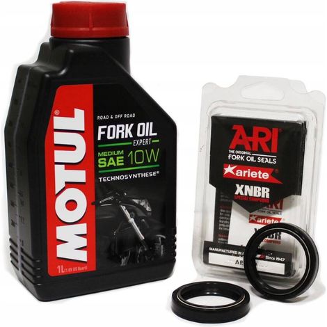 Motul Gabelöl 10W 1L + Xevo X9 X8 X7 Xmax Öldichtungen (1/5)